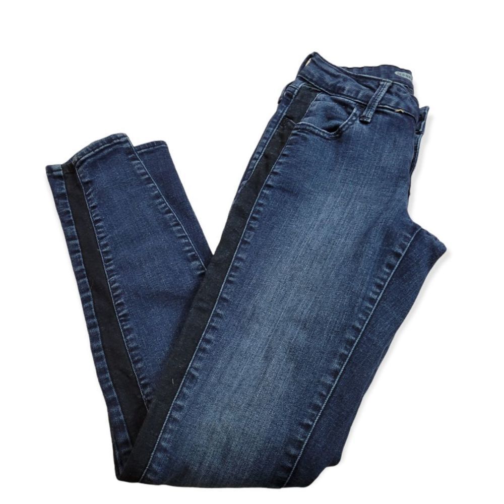 Old Navy Rockstar jeans with side stripe 2